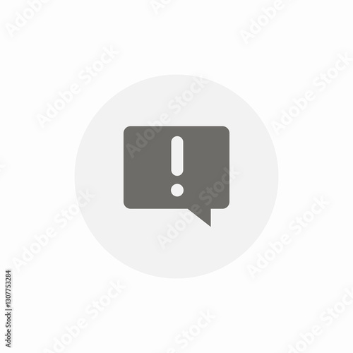 website error warning icon sign vector