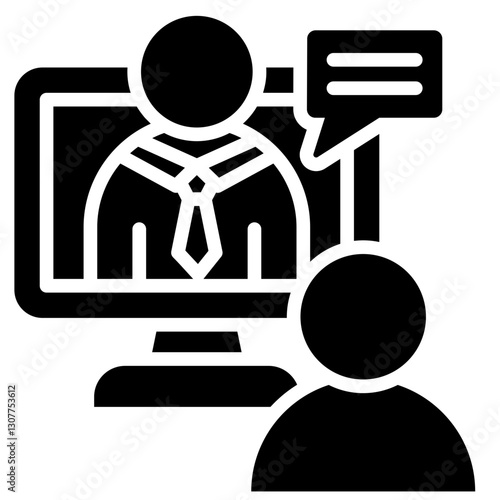 Online Conference Icon