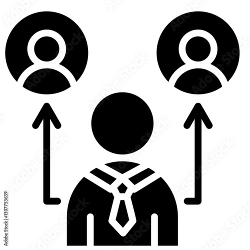 Outsourcing Icon