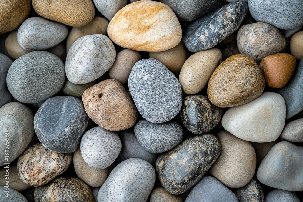 A close-up shot of smooth, multicolored river rocks, showcasing their natural textures and variations in color. A close-up shot of smooth, multicolored river rocks, showcasing their natural textures and variations in color.