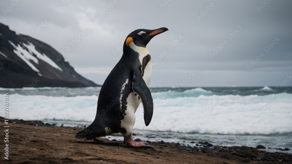 Obraz premium Frosty Companion