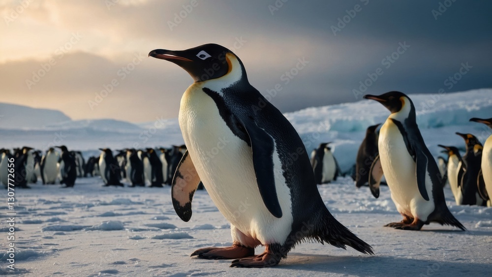 Naklejka premium Frozen Steps