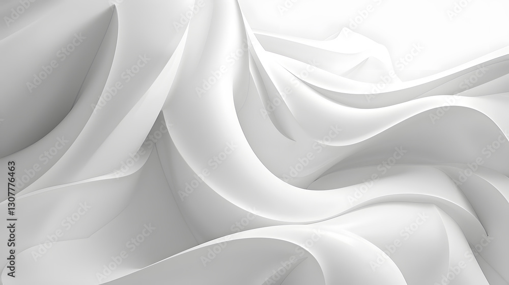 Fototapeta premium abstract white silk background