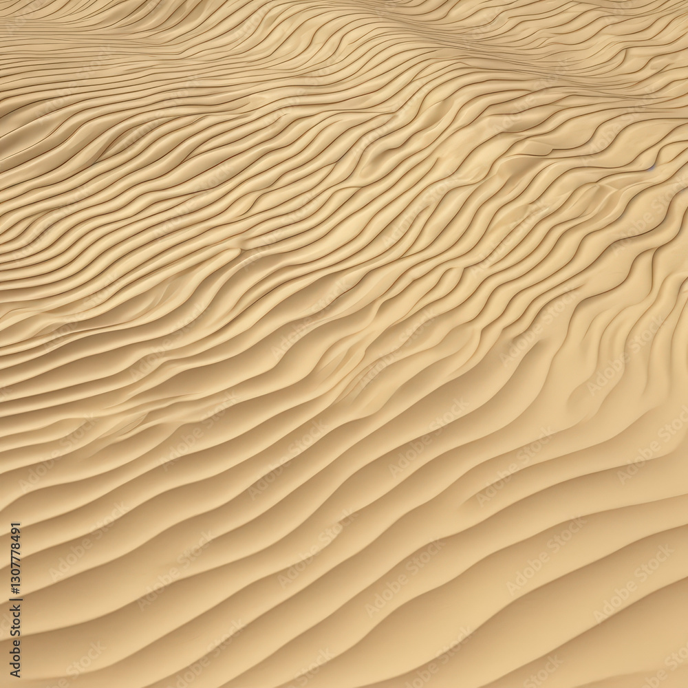 Sand dunes with wavy lines, showcasing the beauty and harmony of desert landscapes. Sand dunes with wavy lines, showcasing the beauty and harmony of desert landscapes.