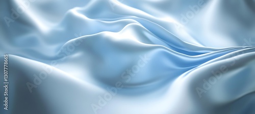 Wallpaper Mural Soft Blue Monochromatic Background Featuring a Smooth Polished Surface with Subtle Highlights and a Calm, Modern Aesthetic Torontodigital.ca