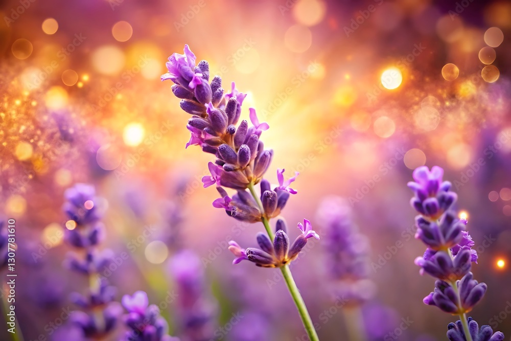 Dreamy Lavender Blossoms with Glowing Bokeh
Dreamy Lavender Blossoms with Glowing Bokeh
