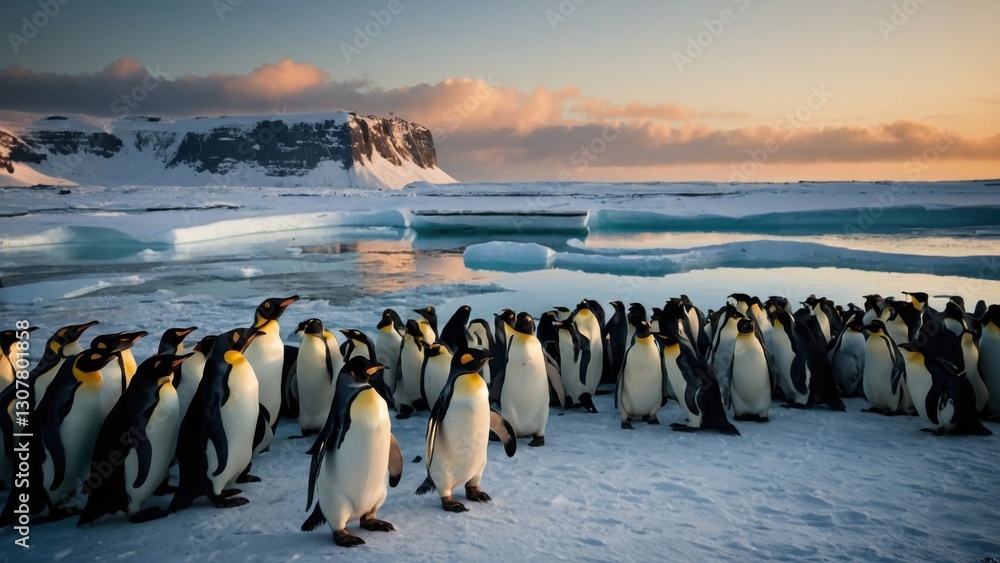 Obraz premium Winter Flightless