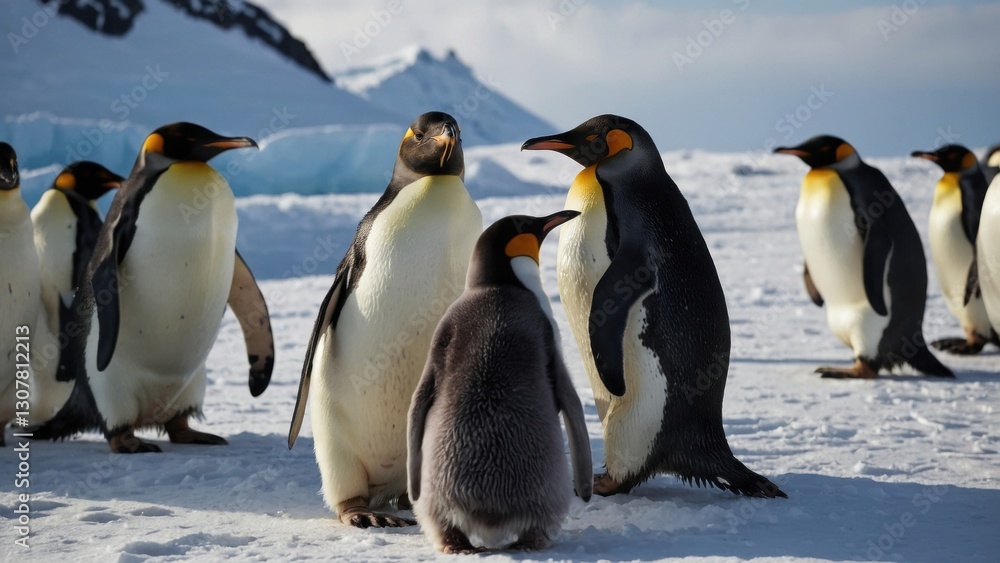 Fototapeta premium Antarctic Wanderer