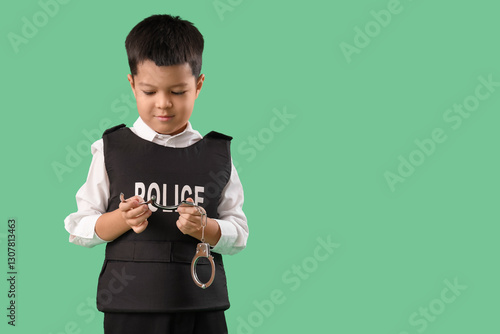 Cute little police officer ...