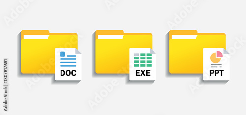 Folders Icons WIN11 1x3_3.eps