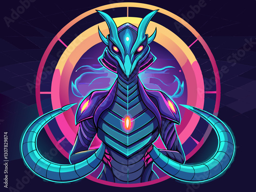 cybernetic dragon