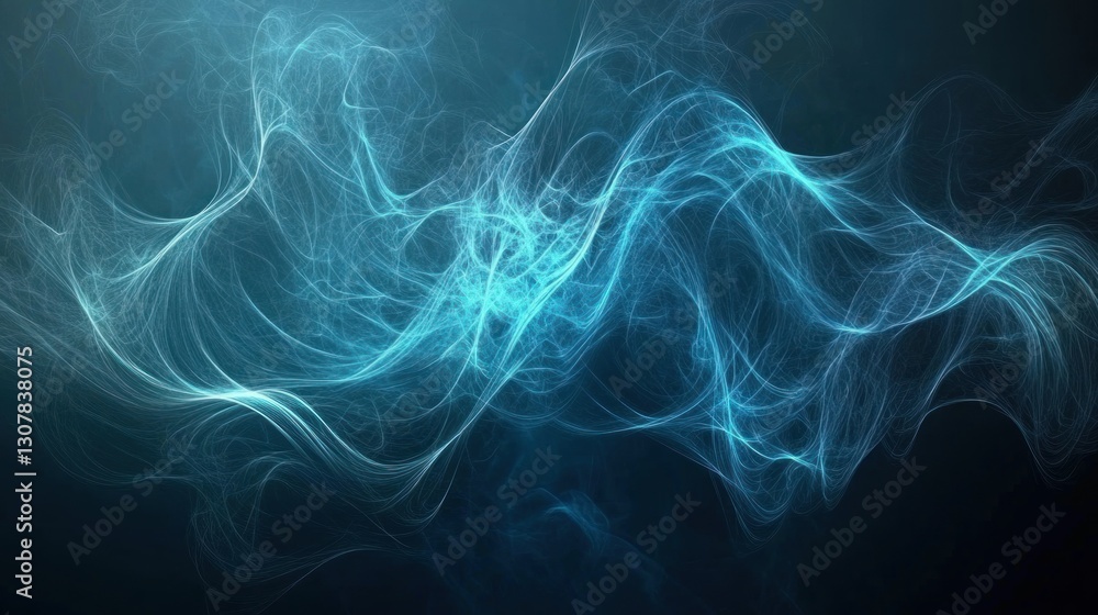 Naklejka premium Abstract swirling light patterns