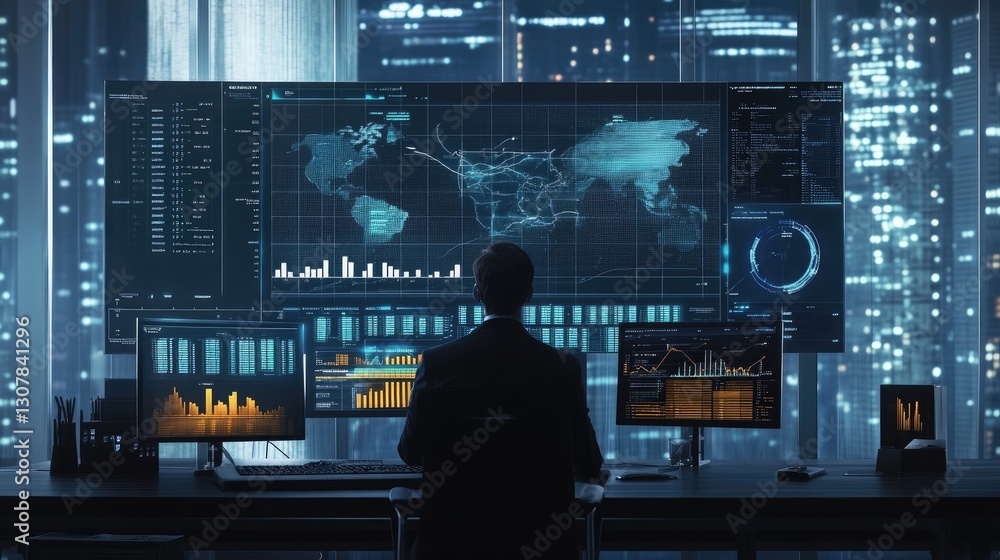 Global Data Analyst at Night Global Data Analyst at Night