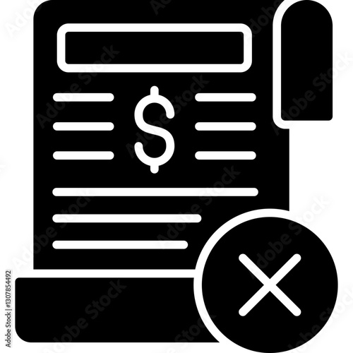 Denied Icon Vector Element