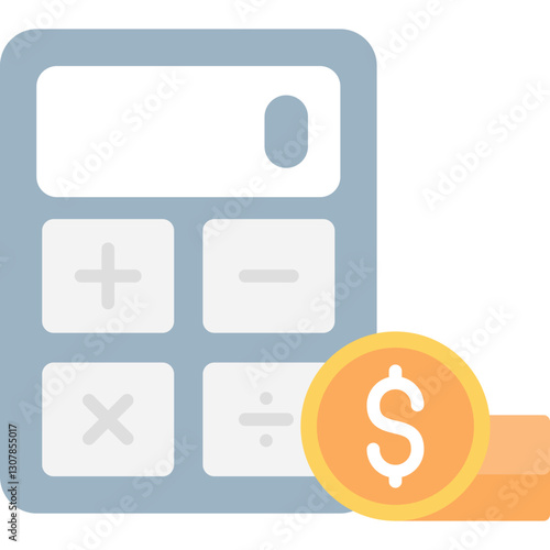 Calculation Icon Vector Element