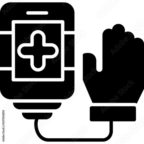 Transfusion Icon Vector Element