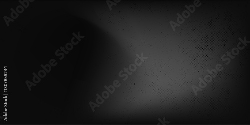 Textured black grunge background eps10