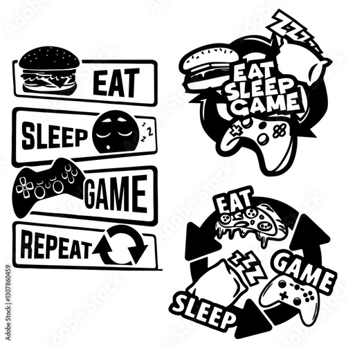 design Eat Sleep Game Repeat