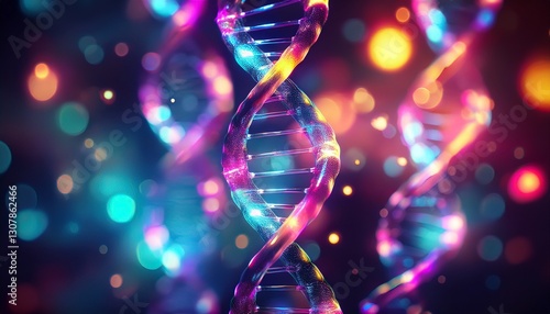 DNA 3d render