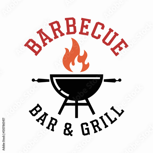 Vintage Barbecue Bar & Grill Logo