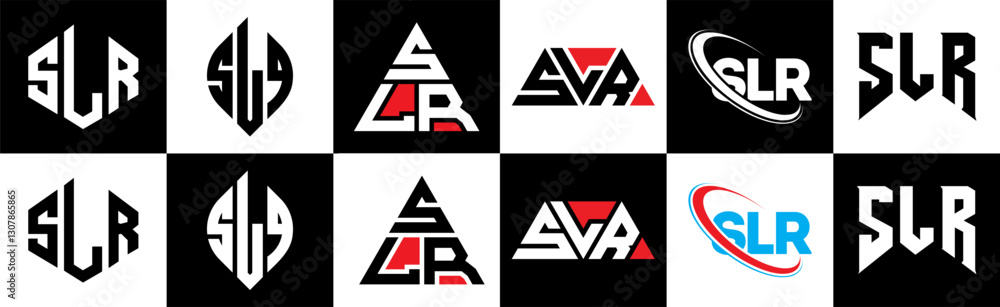 SLQ letter logo design in six style. SLQ polygon, circle, triangle, hexagon, flat and simple style with black and white color variation letter logo set in one artboard. SLQ minimalist and classic logo SLQ letter logo design in six style. SLQ polygon, circle, triangle, hexagon, flat and simple style with black and white color variation letter logo set in one artboard. SLQ minimalist and classic logo