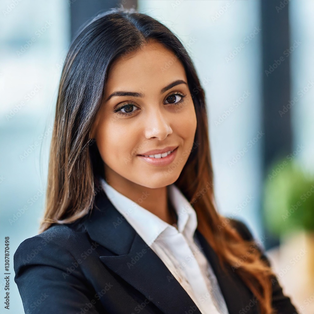 Confident Hispanic Businesswoman with MBA Degree, Ready to Lead as a Future CEO Confident Hispanic Businesswoman with MBA Degree, Ready to Lead as a Future CEO