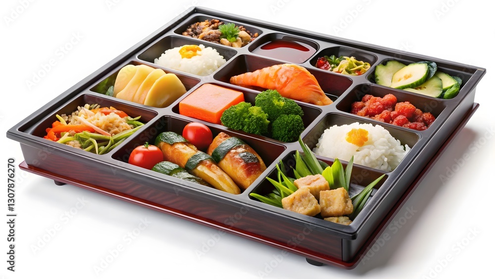 Assorted Food in Bento Box Assorted Food in Bento Box