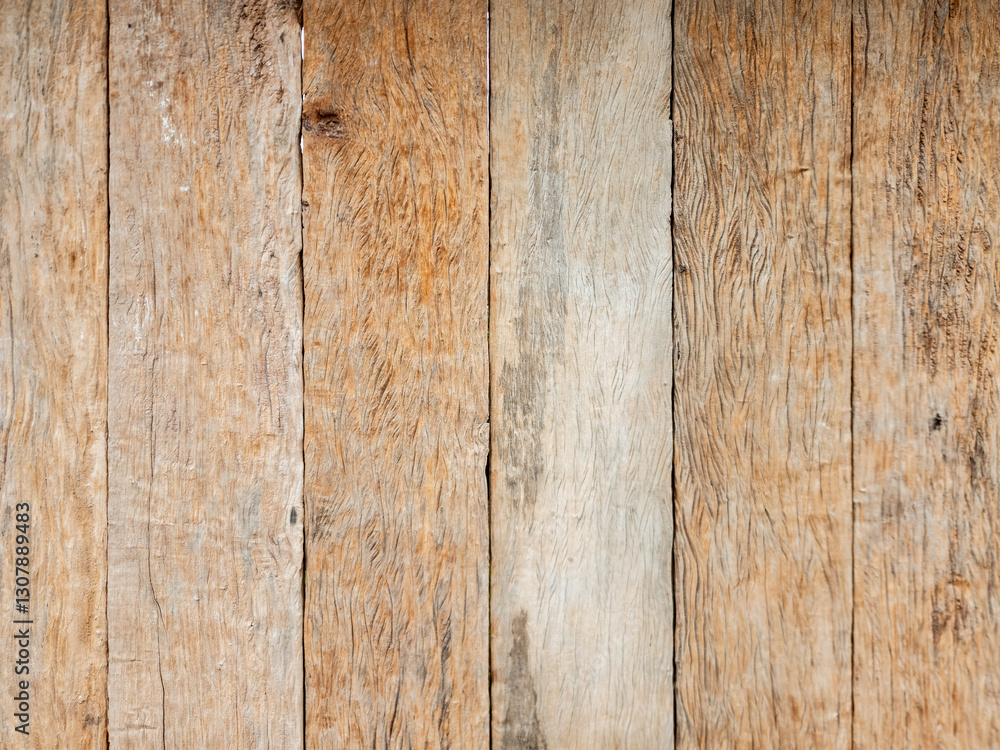 Fototapeta premium Texture of rustic woods arranged in vertical slices.