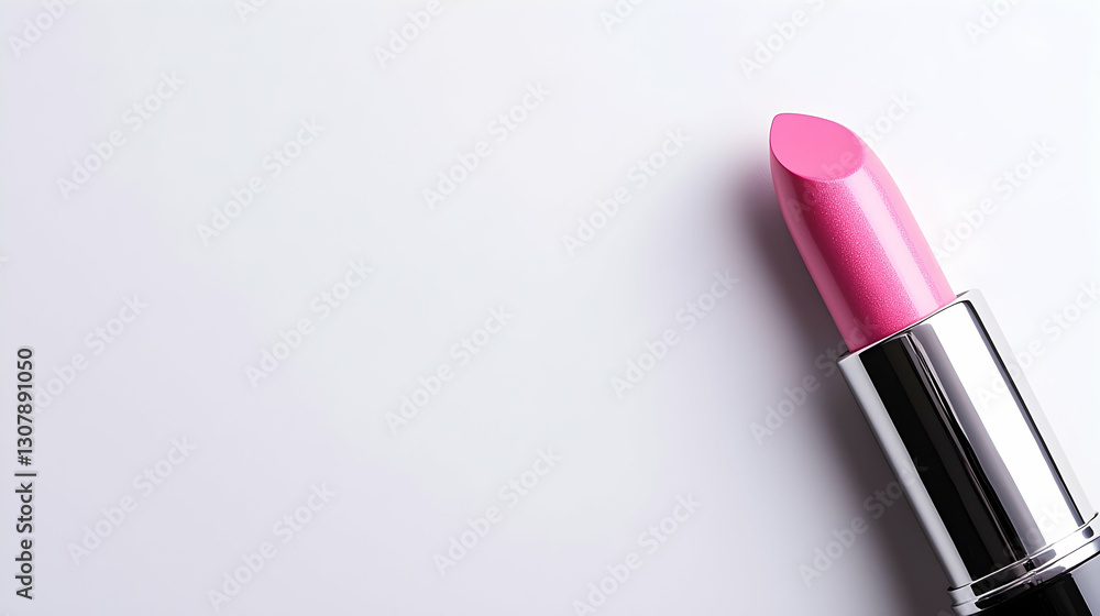Pink Lipstick Isolated on White Background Pink Lipstick Isolated on White Background