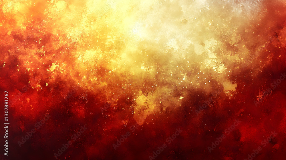 Fototapeta premium Fiery celestial backdrop