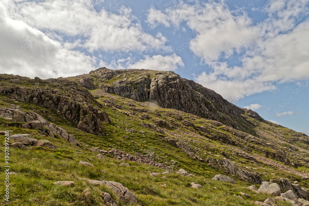 Scafell Pike in the Lake District Scafell Pike in the Lake District