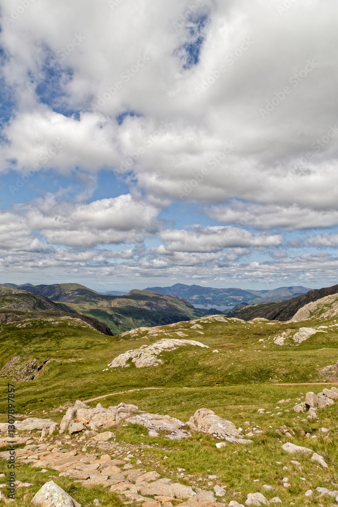 Fototapeta premium Scafell Pike in the Lake District