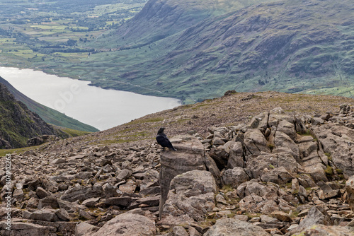 Scafell Pike in the lake District
