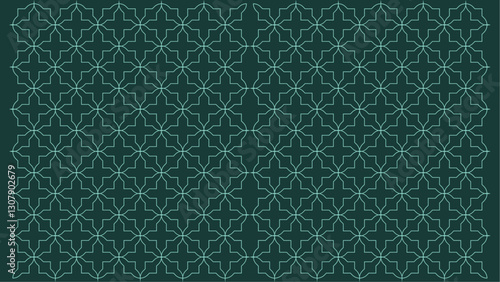 Seamless pattern based on traditional islamic art.Brown color.Great design for fabric,textile,cover,wrapping paper,background.Fine lines.