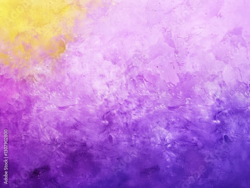 Harmonious blend of yellow, pink, and purple tones on textured surface