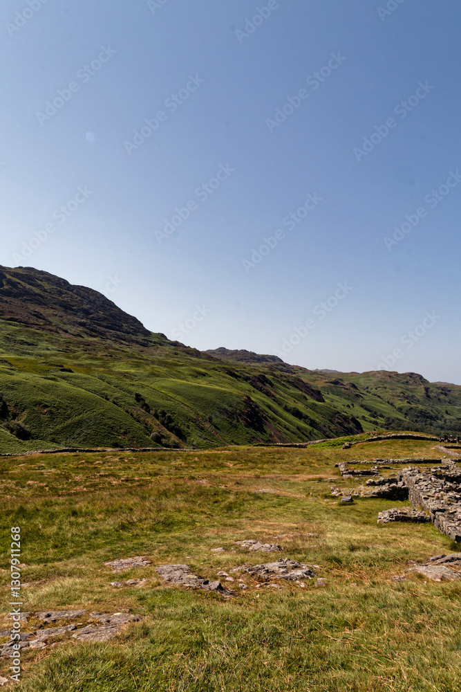 Roman Fort Hardknott pass Lake District Roman Fort Hardknott pass Lake District