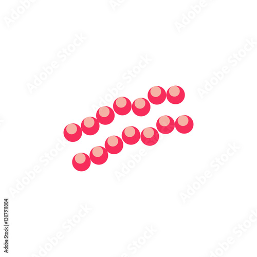 Streptococcus colored icon
