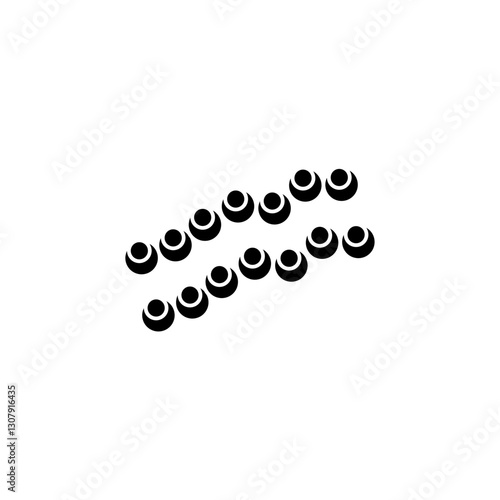Streptococcus glyph icon