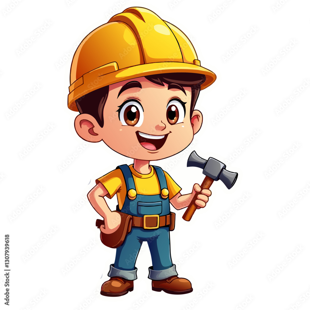 cartoon builder with drill cartoon builder with drill