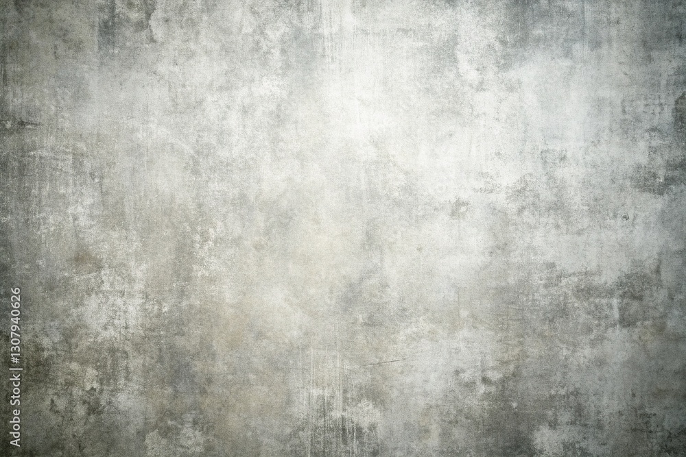 Fototapeta premium Abstract Grunge Gray Background with Copy Space - Left-Aligned Texture