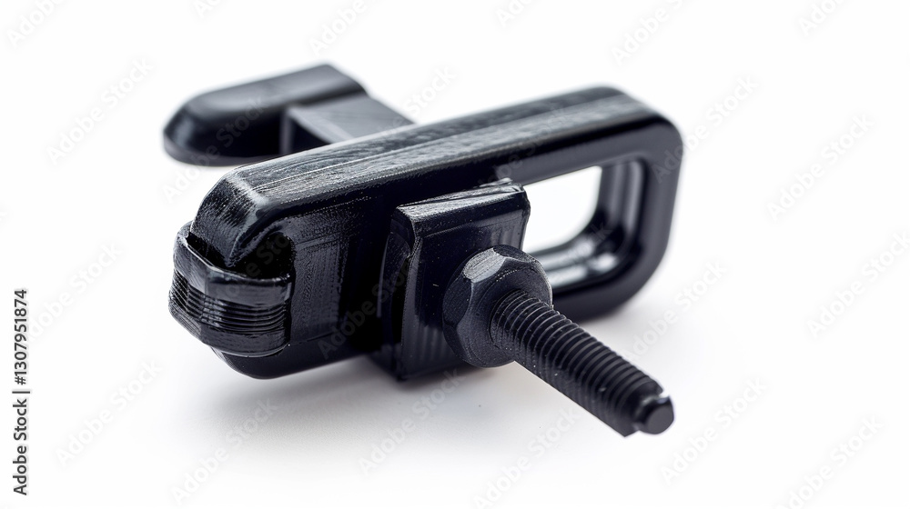 Quick Grip Clamp on an isolated white background, object focused, png, stock image, hd quality, Quick Grip Clamp on an isolated white background, object focused, png, stock image, hd quality,