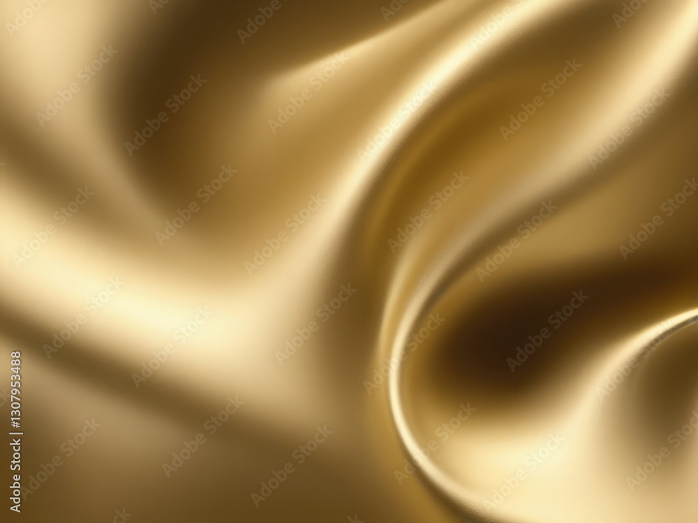 Fototapeta premium Brushed Gold Metal Texture - High-Quality Metallic Surface Background