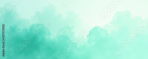 Pale jade watercolour, hazy abstract brushstrokes, smooth, illustration, sophisticated