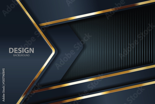 gold Abstract vector background board for text and message design modern. vector illustration