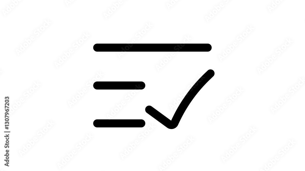 Clipboard icon with cheklist Clipboard icon with cheklist