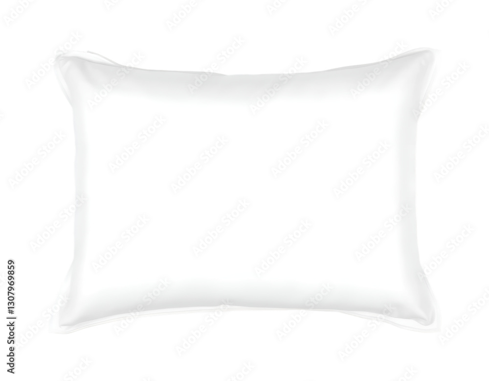 White Pillow Isolated Transparent Background White Pillow Isolated Transparent Background