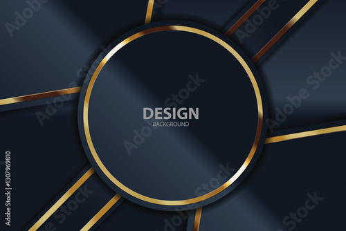 gold Abstract vector background board for text and message design modern. vector illustration