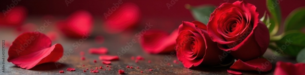 Luxurious chocolates & crimson rose Valentine's Day romance , romance, gourmet Luxurious chocolates & crimson rose Valentine's Day romance , romance, gourmet