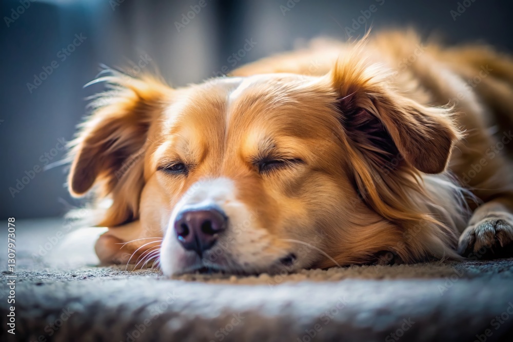 Adorable Puppy Sleeping Soundly, Cozy Dog Nap, Cute Canine Resting, Peaceful Pet Sleep, Doggy Dreamland Adorable Puppy Sleeping Soundly, Cozy Dog Nap, Cute Canine Resting, Peaceful Pet Sleep, Doggy Dreamland