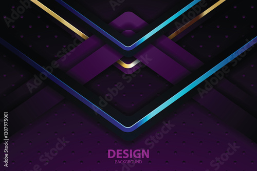 gold Abstract vector background board for text and message design modern. vector illustration